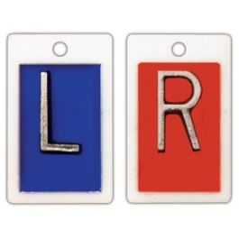 Blue & Red Markers 1 R&L No Initials
