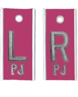 Alum Markers 5/8" L&R (Pink Solid)