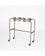 Double Bowl with H-Brace