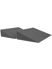 3"H x 11"W x 7"L (15° Wedge)