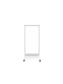 MRI-Safe Mobile Leaded Aluminum Barrier with 30” x 60” Window
