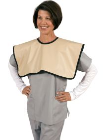 Dental Cape in Beige Vinyl