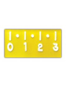 3cm Digital Imaging Ruler Yellow