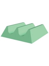 MR Safe Coated Bilateral Leg Immobilizer Sponge (Stealth)