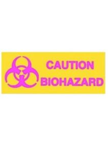 Plastic Bio-hazard Caution Sign PJRD-WS-P-007