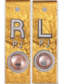 Position Markers (Brushed Antique Gold Metallic)