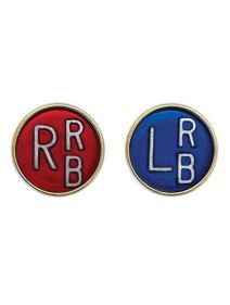 Button Markers With 2 Initials