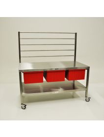 Central Sterile Instrument Wrapping Station