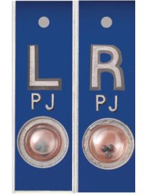 Position Indicator X-Ray Markers (Cerulean Blue)