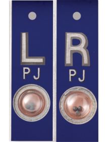 Position Indicator X-Ray Markers (Cobalt Blue)