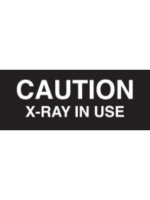 Caution X-Ray In Use