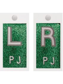 Emerald Glitter Plastic X-Ray Markers