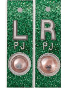 Position Indicator X-Ray Markers (Emerald Glitter)