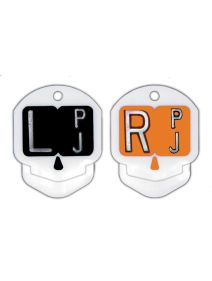 Holloween Skull X-Ray Lead Markers With Initials