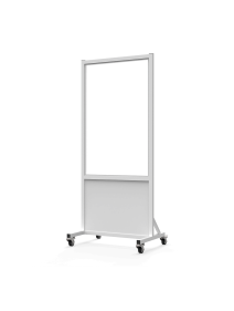 Mobile Leaded Barrier with 30” x 48” Window