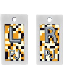 Plastic Markers 1/2" L&R (8-Bit)