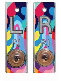 Position Markers 1/2" L&R (Abstract Colors)