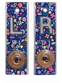 Position Markers 1/2" L&R (Blue Floral)