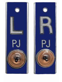 Position Markers 1/2" L&R (Cobalt Hue Solid)