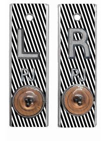 Position Markers 1/2" L&R (Diagonal Stripes)