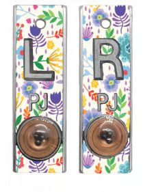 Position Markers 1/2" L&R (Floral 2)