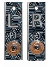 Position Markers 1/2" L&R (Geometric Grunge)