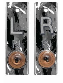 Position Markers 1/2" L&R (Grunge Splatter)