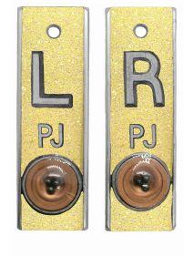 Position Markers 1/2" L&R (Lemon Crush Glitter)