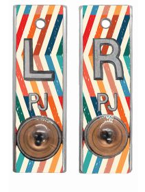 Position Markers 1/2" L&R (Retro Chevron)