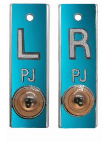 Position Markers 1/2" L&R (Sapphire Flat Metallic)
