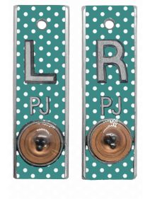 Position Markers 1/2" L&R (Teal Dots)