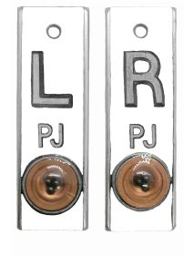 Position Markers 1/2" L&R (White Solid)