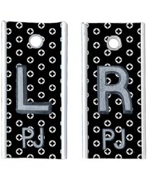 Alum Markers 1/2" L&R (Cross Dots)