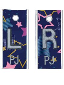 Alum Markers 1/2" L&R (Flat Stars)