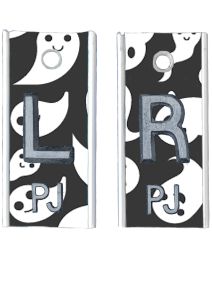 Alum Markers 1/2" L&R (Ghosts)