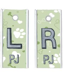 Alum Markers 1/2" L&R (Green Puppy)