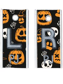 Alum Markers 1/2" L&R (Halloween)
