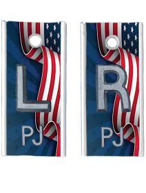 Alum Markers 1/2" L&R (Mem Flag)