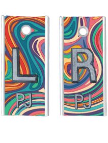 Alum Markers 1/2" L&R (Psychedelic)
