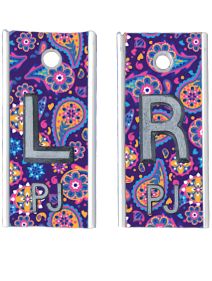 Alum Markers 1/2" L&R (Purple Paisley)