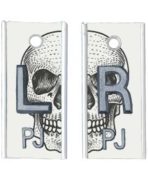 Alum Markers 1/2" L&R (Skull)