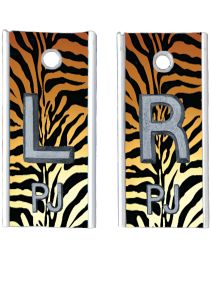 Alum Markers 1/2" L&R (Tiger)