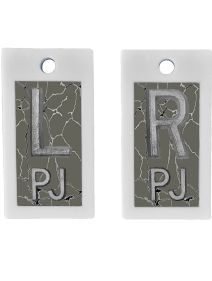 Plastic Markers 5/8" L&R (Cracked)