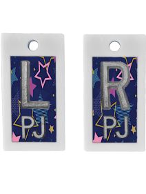 Plastic Markers 5/8" L&R (Flat Stars)