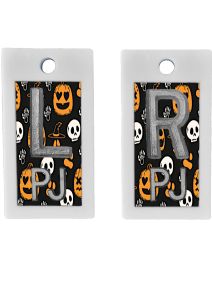 Plastic Markers 5/8" L&R (Halloween)