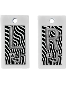 Plastic Markers 5/8" L&R (Optical Illusion)