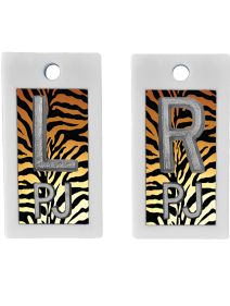 Plastic Markers 5/8" L&R (Tiger)