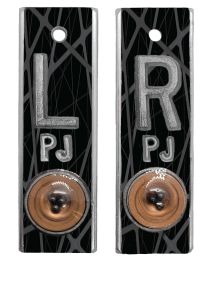 Position Markers 5/8" L&R (Black Gray)