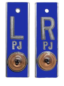 Position Markers 5/8" L&R (Brilliant Blue Solid)