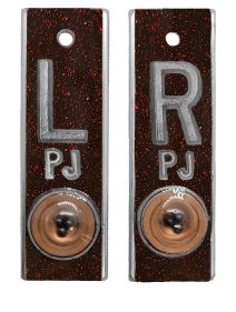 Position Markers 5/8" L&R (Cinnamon Glitter)